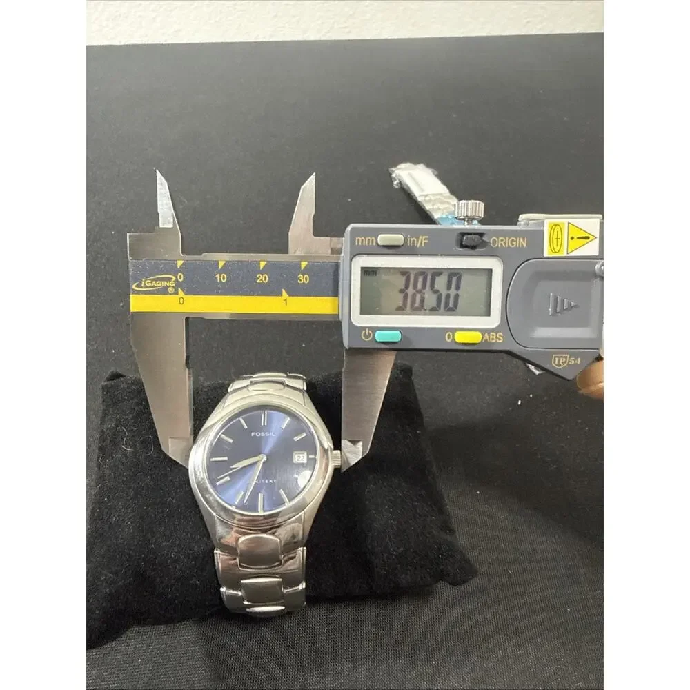Men’s Fossil Arkitekt FS-2906 New Battery Comes With A New Stainless Band! (B3)